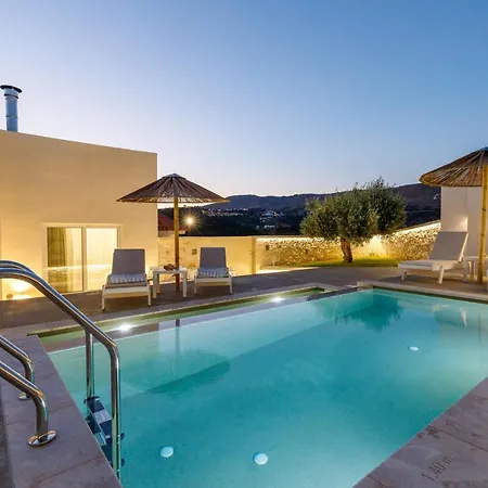 Georgioupoli Villa With Heated Private Pool And Bbq Exterior photo